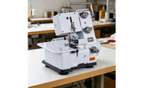 Desktop Overlock Stitching Device Seam Finishing Three-Thread Overlock Machine Compact Home Appliance for Thick Textile