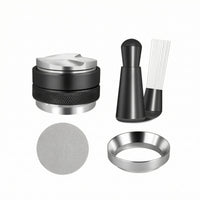 4 Pieces Coffee Distributor and Tamper Stainless Steel for Home Kitchen
