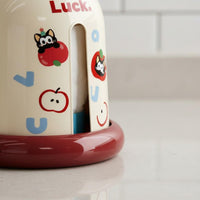 Suction Cup Tissue Box Portable Bathroom Storage Cute Design