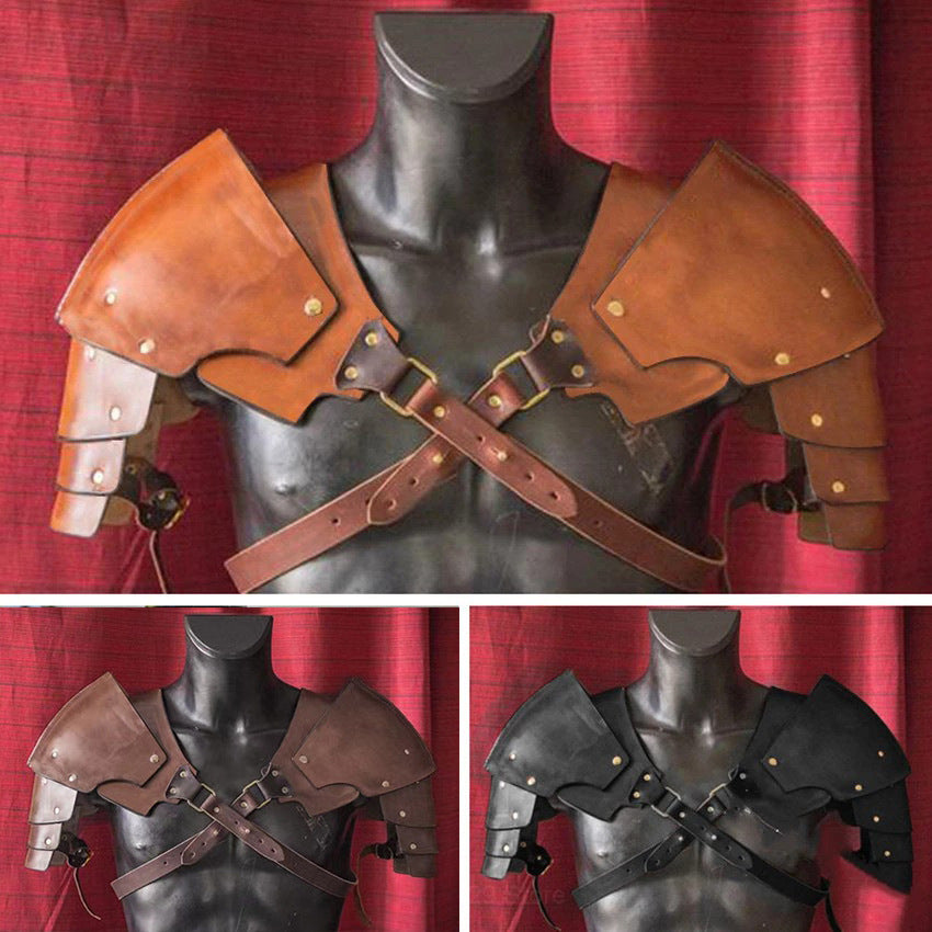 Medieval Renaissance Viking Knight Shoulder Armor Cosplay Prop