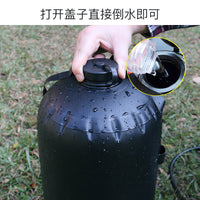厂家现货新款户外自动充气淋浴桶折叠沐浴袋野营淋浴器露营用品