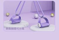 Professional Fitness Equipment Upgraded Detachable Pedal Resistance Band for Abdominal Exercises