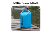 Waterproof Dry Bag Floats on Water Outdoor Adventure Bag Roll-Watertight Seal Waterproof Backpack Sack for Kayakers, Tourists, Rafting, Kayaking