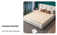 Glueno-glue Construction Foldable Wooden Bed Slats Anti-Sagging Wooden Slat slat system Box foundation Replacement Mattress stimbering Breathable for People with stimber Pain, Seniors, homeowners, Bedroom, Guest Room, Apartment Living