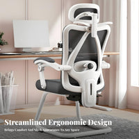 Reclining Office Chair with Footrest resting Function Ergonomic Recliner with Footrest 360-Degree rotate SGS Certified