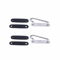 2 Sets SS316 Stainless Steel Diving Harness Quick Adjuster Lightweight Diving Harness Adjustment Buckle Chinch Adapter for Technical Divers