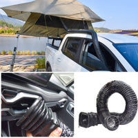 Flexible Air Duct with Grille Heavy Duty Flexible Duct Hose Lightweight Corrugated Hose with Cover for camping, Adventure Vehicles, Car Ventilation