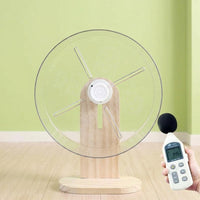 Silent Hamster Wheel with Stand, 21cm Diameter PVC Material Running Wheel for Small Pet Exercise, Transparent Blue or White Cage Accessory Habitat