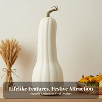 Decorative Gourd Model Lifelike Artificial Harvest Gourd Rustic for Bowl Filler