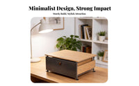 Stackable Drawer Unit Elegant Design Desktop Organizer Space-Saving for Students