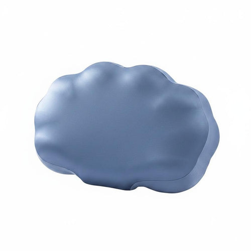 Contoured Pillow Breathable Memory Foam Pillow Textile Covered for Sleeping