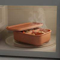 Silicone Bento Box Heat and Cold Resistant Silicone Meal Container Reusable