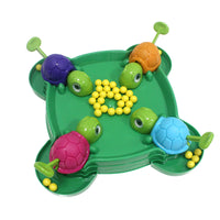 Turtle and Frog Bean Eating Game - Interactive Tabletop Game for Kids (108 Beans)
