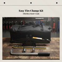 Automotive Hoist, Labor-Saving, Reinforced Manual Tool, Universal for Car Tire Change