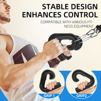 Hook Type Fitness Handle for Pull-ups and Rows
