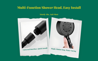 Adjustable leak-proof shower head