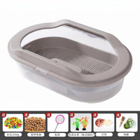Turtle Rearing Basin Raised Platform Pet Enclosure uncoveredTop