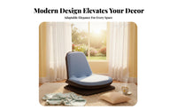 Adjustable rotating Lounger Foldable Floor Chair Space-Saving for Adults, Students