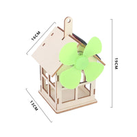 小学生趣味科学实验太阳能小屋物理实验科技小制作DIY材料批发