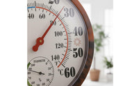 Thermometer Hygrometer Easy to Read Analog Wall Thermometer Hygrometer Mechanical Household Instrument Instrument