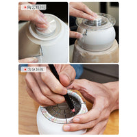 Water Drop Star Pottery Tool Circle Divider Acrylic Equal Divider for Round Clay Body