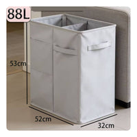 Fitness Mat Storage Bin Large Capacity Narrow Foldable Storage Basket