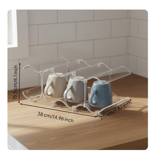 Wavy Cup Rack Multilayer Multi Layer Mug Stand Decorative