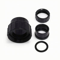 1 Piece Pool Pump Union Assembly Hayward-compatible Replacement Plastic Ribbed Nut Sealing Washer Leak-proof Connector Suitable for Pool Owners Pool Maintenance