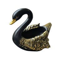 Swan Decorative Bowl Decorative Ornament Compact Sculpture for Vanity
