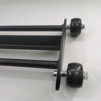 Glute Training Roller with Wheels Sturdy Glute Fitness Wheel Equipment for Athletes