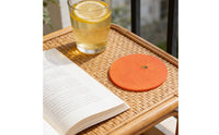 Realistic Fruit Mug Mat Heat Insulating Fruit Design Drink Mat Anti-Scald