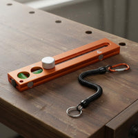 Scribing Tool with Leveling Tool Precision Adjustable Marking Gauge Double Scale