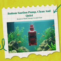 Immersible water circulator, extremely quiet aquatic habitat strainer, dry burning protection, circulation filtration, fish reservoir, water feature, hydroponics