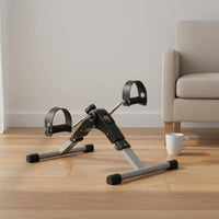 Removable Seated Pedal Exerciser Low-Effect Workout Arm and Leg Leg Instructor Compact Seated Leg Exerciser Adjustable Resistance for Seniors, Home, Rehab