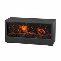 Fireplace Diffuser Control Flame Aroma Diffuser Silent Fireplace Humidifier for Bedroom