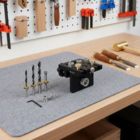 Furniture Connector Jig Easy to Use Wood Hole Long-Lasting Metal Body
