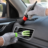 car cleaning brush set