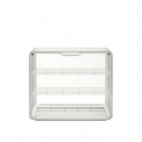 Figure Display Case Dustproof Acrylic Display Case Acrylic Storage Box Clear Showcase Layered for Collectors, Desk, Shelf