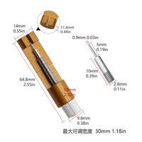 Metal Watch Link Remover with Replacement Pins Sturdy Watch Band Link Remover Handy Tool Manual for DIYers