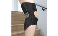 Patella Protection Stair Climbing Knee Brace Light Leg Lift Knee Walking Aid Pressure Relief Adjustable Straps for Seniors, Elderly, Stairs, Carrying Heavy Objects