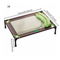 Raised Pet Cot Water-resistantProof Elevated Dog Bed Sturdy Frame for Dogs, Cats