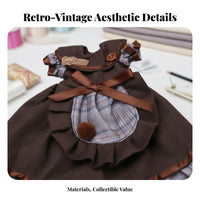 1/6 Scale Doll Clothes Includes Headpiece BJD Doll Outfit Layered Design BJD Clothing Set
