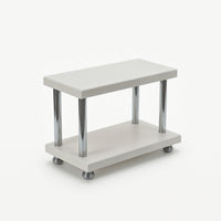 Two-Tier Storage Rack Open Tabletop Storage Rack Countertop Shelf Organizer for Kitchen Counter