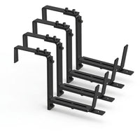 Hanging Basket Bracket for Garden Fence and Balcony Planters, Wall Hanging Flower Stand and Outdoor Planter, Metal Planter with Wall Mount
