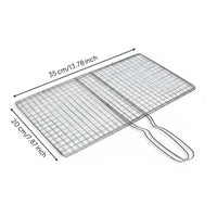 Seafood Grilling Basket Long-Lasting Vegetable Grilling Basket Thickened Wire