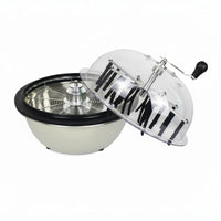 Manual Leaf Trimmer Non-Slip Base Harvesting Container Trimmer Domed Top