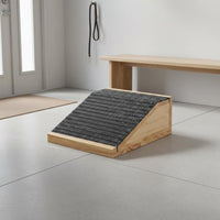Wooden Pet Ramp Movable Dog Ramp Stairs Solid Wood for Bed, Small Dogs