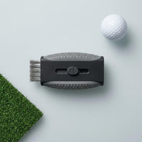 Two-Headed Head Golf Brush Compact Golf Club Brush for Driving Range