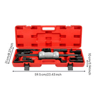 11 Pieces Auto Body Indentation Removal Kit Slide Auto Body Slide Kit Heavy Duty Car Sheet Metal Repair Tool for Mechanics, DIY Enthusiasts