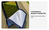 Tent Chimney Fireproof Cloth | adjustable Design, camping cooker Jack, for Outdoor Camping